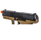 Refurbished Airsoft Licensed Walther PPQ Black and Tan Spring Pistol Kit