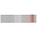 Umarex AirSaber Airgun Carbon Fiber Arrows with Field Tips 6 Pack