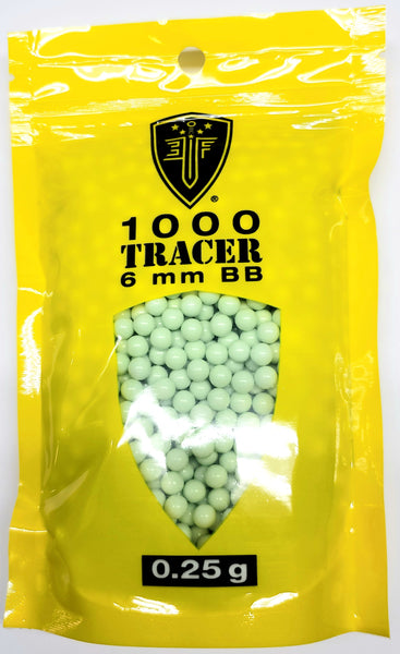 Elite Force Premium .25g Tracer Glow 6MM Airsoft BB's 1,000ct