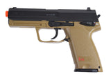Refurbished Airsoft H&K USP CO2 Airsoft Pistol, Black/Tan 2275023