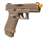 Refurbished Umarex Glock 6MM Airsoft G19X CO2 Half Blowback Gen 5 Pistol Coyote