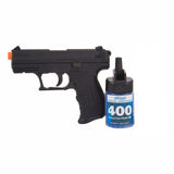 Refurbished Airsoft Licensed Walther P22 Spring Pistol with 400 BBs