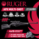 Factory Refurbished Ruger NXG APX .177 Cal Multi-Shot Pellet Air Rifle
