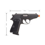 Elite Force Walther PPK/S GBB Airsoft Pistol Blowback Black New 2272840