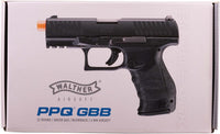 Elite Force Walther PPQ GBB Airsoft Pistol Blowback W/2 Extra Mags & BBs Bundle