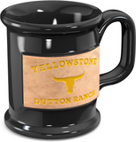 Ceramic Handmade Coffee Mug Yellowstone Dutton Ranch