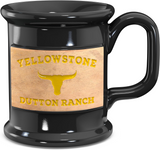 Ceramic Handmade Coffee Mug Yellowstone Dutton Ranch
