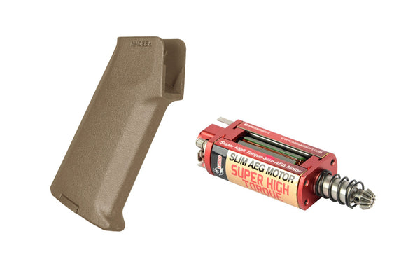 Ares Grip + High Torque Slim Motor Upgrade for Airsoft AEG's New
