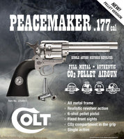 Refurbished Colt Peacemaker Single Action .177 Full Metal CO2 Pellet Pistol