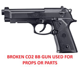 Beretta Elite II CO2 BB Gun Prop Gun, BROKEN BB Gun, For Prop Use Only