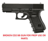 Licensed Glock G19 PROP GUN, Broken 4.5MM BB Gun Airgun Pistol