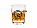 10 Ounce 2nd Amendment .308 Copper Bullet Whiskey Glass Tumbler, New