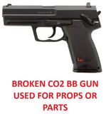 HK USP Prop Gun, BROKEN CO2 BB Gun, For Prop Use Only