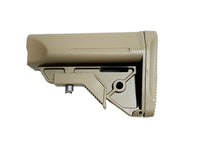 Toy Airsoft Replacement Crane Stock FDE for Most Standard Airsoft AEG's