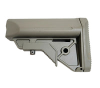 Toy Airsoft Replacement Crane Stock Grey for Most Standard Airsoft AEG's