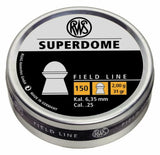 RWS Superdome .25 Cal Pellets for Airguns 31 Grains 150 Ct.