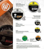 RWS Superdome .25 Cal Pellets for Airguns 31 Grains 150 Ct.