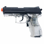 Airsoft H&K P30 Clear Electric Full Auto Blowback Pistol NEW