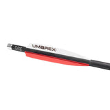 Umarex AirSaber Airgun Carbon Fiber Arrows with Field Tips 6 Pack