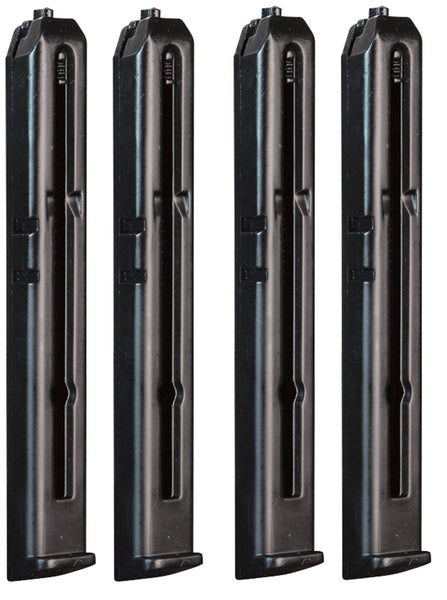 Crosman 4 Pack 4.5mm Magazines for C11, 40001, P10, and P15B Pistols