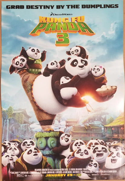 Kung Fu Panda 3 Style 2 13" x 20" Movie Poster