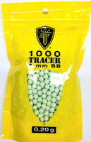 Elite Force Premium .20g Tracer Glow 6MM Airsoft BB's 1,000ct