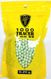 Elite Force Premium .20g Tracer Glow 6MM Airsoft BB's 1,000ct