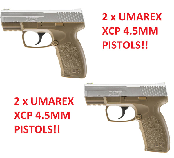 2 X Refurbished Umarex XCP 4.5mm CO2 BB Gun