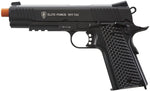 Airsoft Elite Force Tac 1911 Black CO2 Metal Blowback Pistol New 2279555